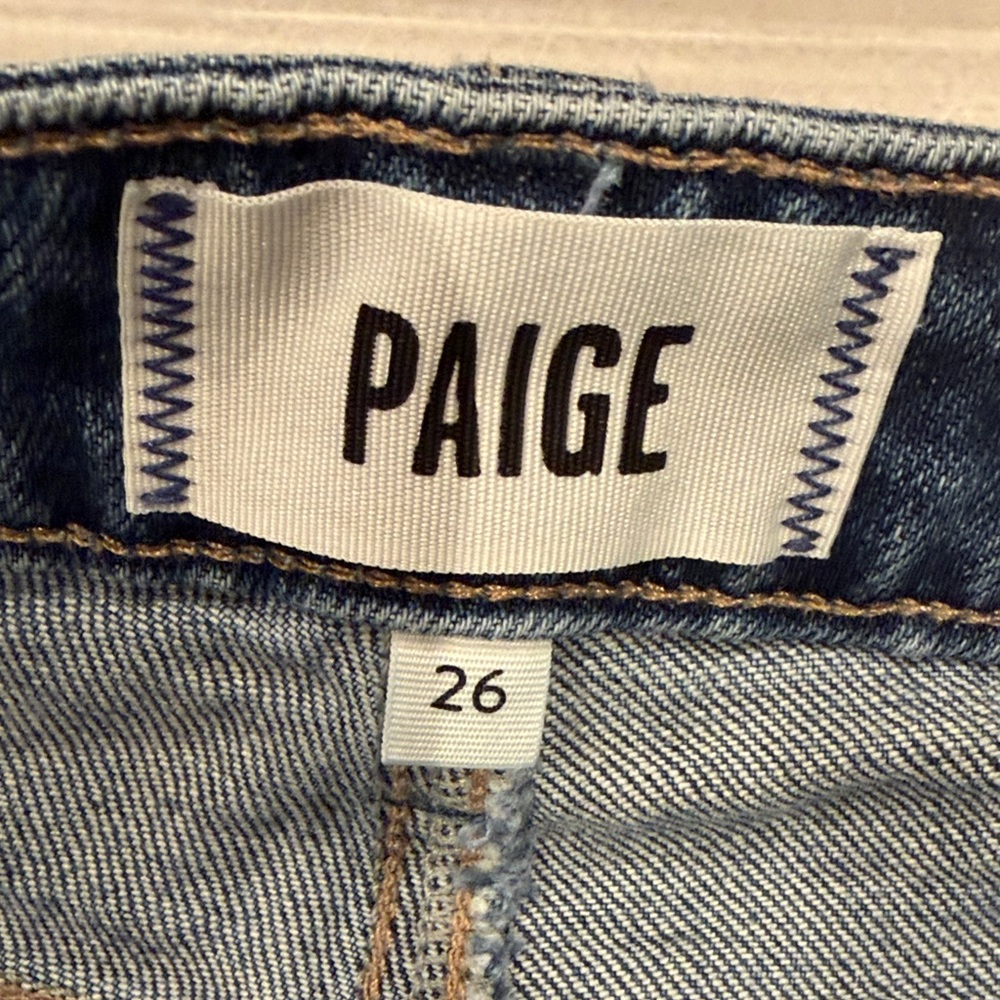 PAIGE Women's Classic Denim Jeans